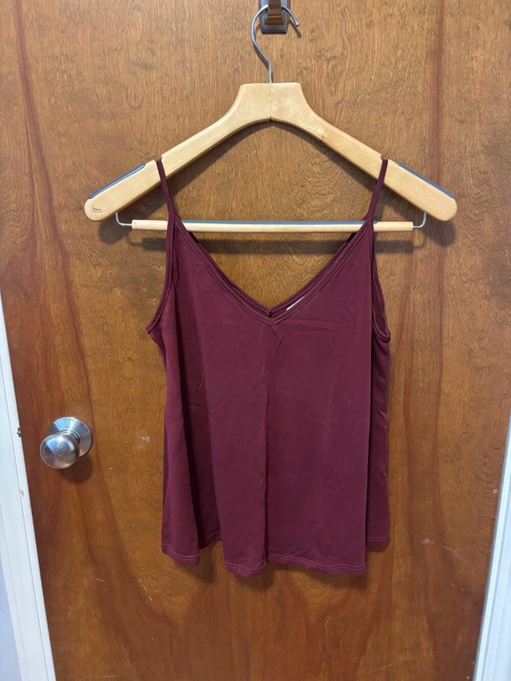 BP. Burgundy V-Neck Camisole Tank Top XS